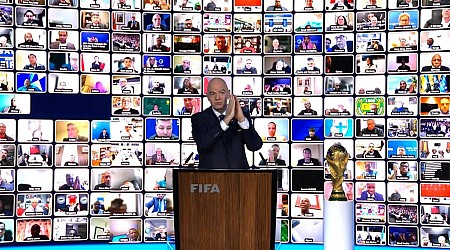 Nations vote for 2030 & 2034 World Cups by clapping