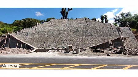 Road Construction Crew Unearths 1,000-Year-Old Pyramid in Mexico