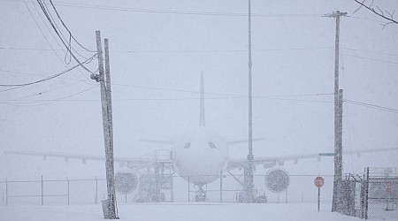 Winter Storm Blair has led to hundreds of flight cancellations across the Midwest and East Coast