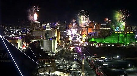 WATCH: Las Vegas welcomes 2025