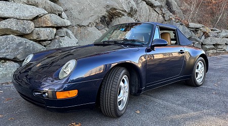 17k-Mile 1995 Porsche 911 Carrera Cabriolet 6-Speed