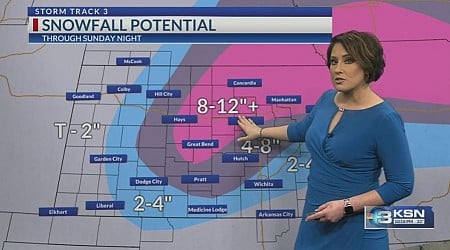 Storm Track 3 Forecast: Major weekend winter storm, ice and snow accumulations