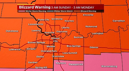 Live Updates: Blizzard Warning in Kansas City