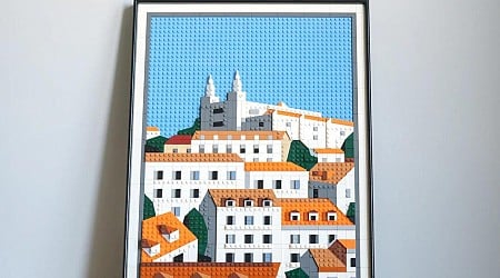 Move Over Eiffel Tower: LEGO’s “Framed Lisbon” is the Gorgeous Brick Decor Your Space Needs