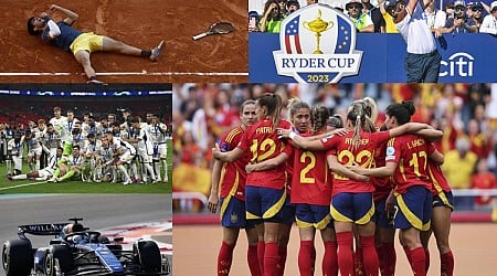 Así será el calendario deportivo en 2025: Eurocopa femenina, Ryder, Mundial de clubes...