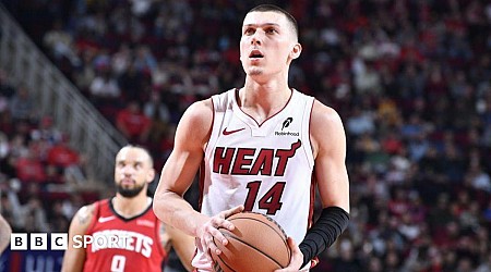 Herro helps Heat beat Rockets before being ejected