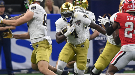 Jeremiyah Love injury update: Notre Dame star RB expected to play vs. Penn State in Orange Bowl semifinal