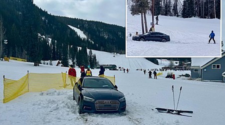 Driver led astray by GPS winds up at the bottom of a ski trail in Colorado