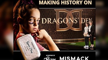 Salmon Arm's MisMacK Clean Cosmetics makes Dragon's debut in support of KidSport