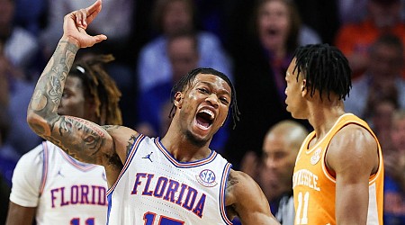 No. 1 Tennessee loses first game, falls at No. 8 Florida