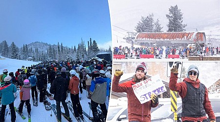 Rich skiers slam luxury resorts for $20K vacations crippled by 3-hour lines and worker strikes