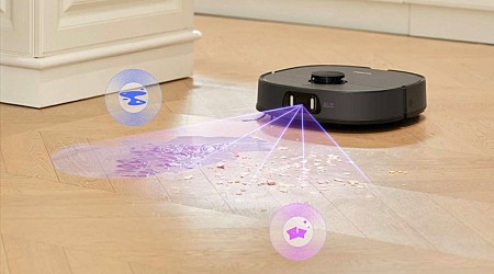 Eureka’s robotic vacuum can detect liquid stains and cut itself free of tangles