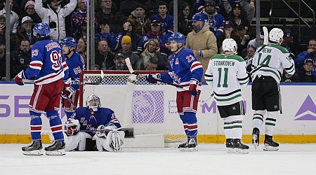 Stars erase 3-goal deficit to beat Rangers 5-4