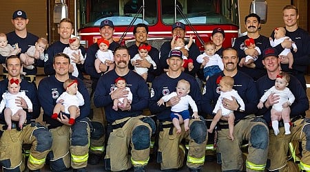 Fire department celebrates birth of 19 babies in one year