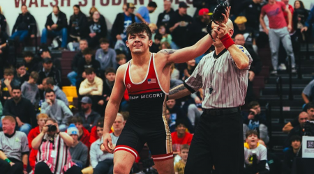 Bo Bassett Headlines High School Wrestling Showdown as Bishop McCort Looks to Trample Wyoming