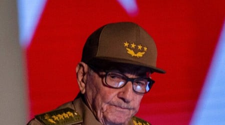 Elderly Tyrant Raul Castro Pounds Table in Anger at Cuban Communists' Incompetence