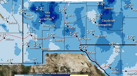 El Paso’s first freeze of 2025, what to know