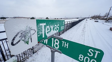 Wild weather brings snow to the South and Santa Ana winds to the West