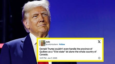 The Internet Is Totally Freaking Out After Donald Trump Said He's Gonna Use "Economic Force" To Make Canada The 51st State