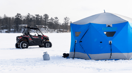 Ice fisherman dies after falling through ice on UTV in Wisconsin