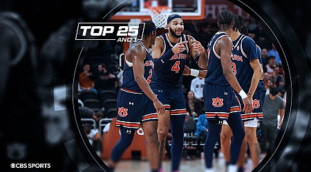 College basketball rankings: Auburn jumps up to No. 1 in Top 25 And 1 after Tennessee falls to Florida