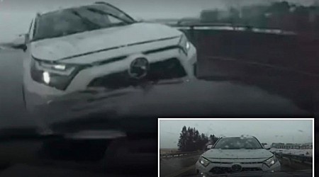 Canadian driver charged after ramming car head-on in terrifying road rage incident: video