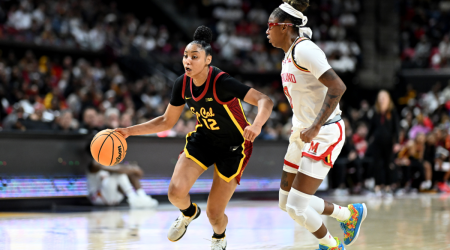 USC vs. Maryland score, takeaways: JuJu Watkins helps Trojans hand Terps their first loss in top-10 clash