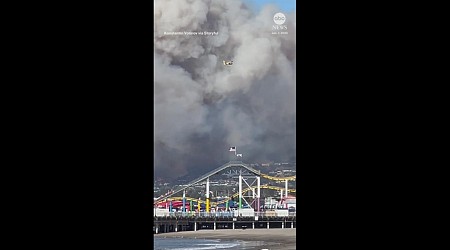 WATCH: Southern California brush fire fills sky with smoke