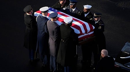 Jimmy Carter's funeral in Washington D.C.