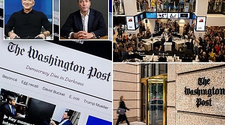 Washington Post 'rudderless' as Bezos' paper engulfed by layoffs, talent exodus ahead of Trump's second term