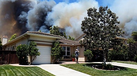 Insurers dropped fire coverage for California homes months ago. Now, wildfires are claiming more houses in Los Angeles.