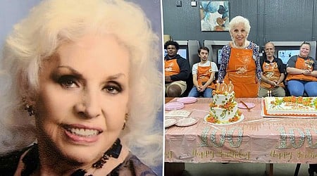 Home Depot's oldest employee, 100, still helping customers