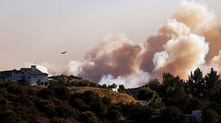 Aircraft fighting Palisades Fire in Southern California hit drone, FAA says