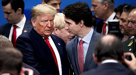 Trudeau says he joked about a trade for Vermont or California when Trump raised annexing Canada