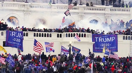 Indiana man who fled to avoid prison sentence for storming Capitol is arrested in Canada