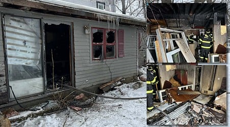 Michigan church denies man gas can to burn down his house, he does it anyway