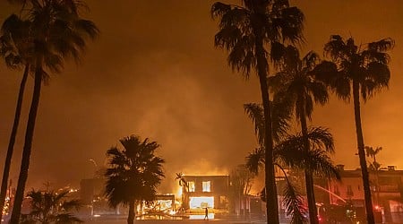 Polymarket is taking bets on the Palisades fire in California