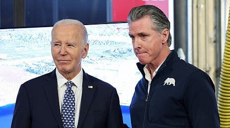 Trump blames Newsom, Biden for California wildfires