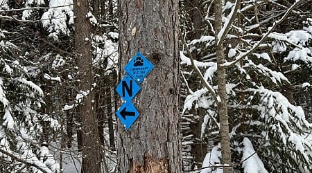 The Catamount Trail in Vermont