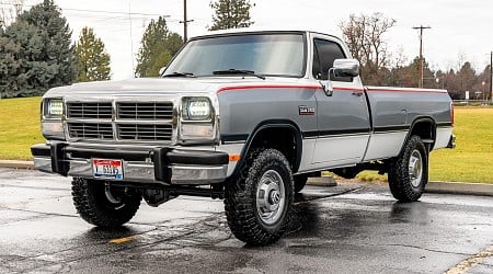 33k-Mile 1991 Dodge Power Ram W250 Cummins 4×4