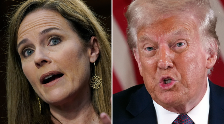 Amy Coney Barrett Sparks MAGA Fury Over Trump Sentencing Decision