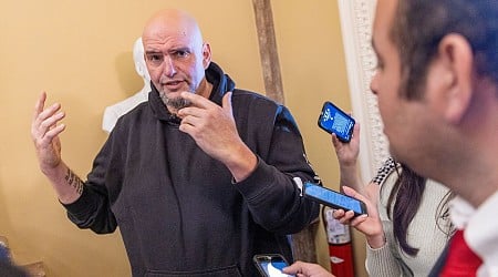 Democratic Sen. Fetterman will meet with Trump at Mar-a-Lago