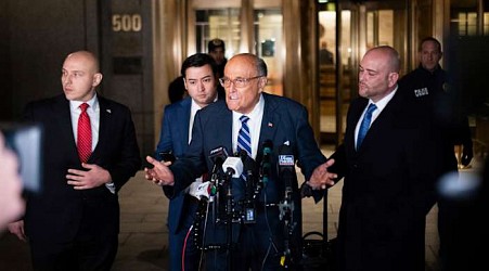 Judge will weigh holding Giuliani in contempt of court after jury's $148 million defamation award