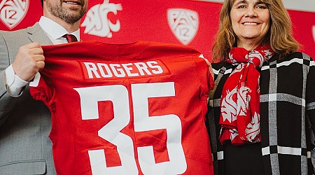 ‘I didn’t come here to lose’ ... WSU introduces Rogers as Cougar football coach