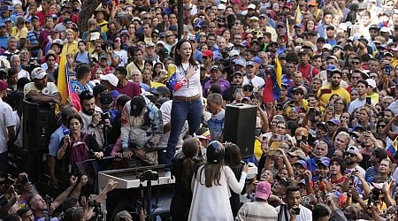 Venezuelas Oppositionsführerin Machado nach Demo festgenommen