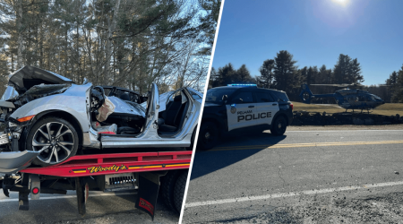 Pelham, NH, crash leaves 1 seriously injured