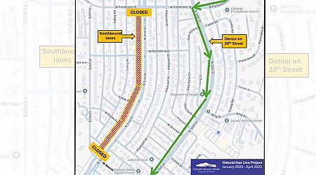 Large portion of North 31st Street to face months-long closure starting Monday