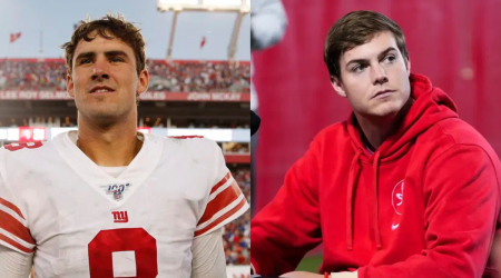 Daniel Jones Catches Strays in Longhorns vs Buckeyes Matchup as Will Howard Repeats Ex-Giants QBs 4YO Stumble