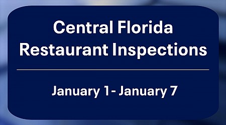 Roaches, rodent droppings among violations found during Central Florida restaurant inspections: officials