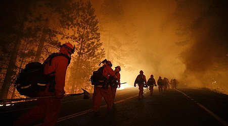 Inmates are fighting California wildfires in long-running and controversial practice